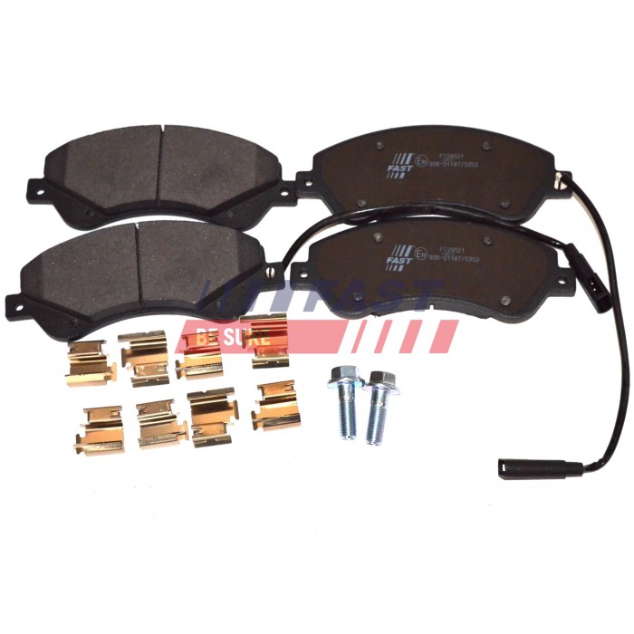 Kit Plaquette de Frein Avant Pour Ford Transit 6C112K021BC 6C112K021BE