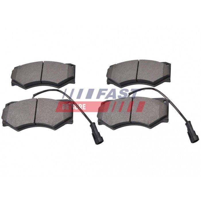 Kit Plaquette de Frein Avant Pour Iveco Daily II 1906040 1906430