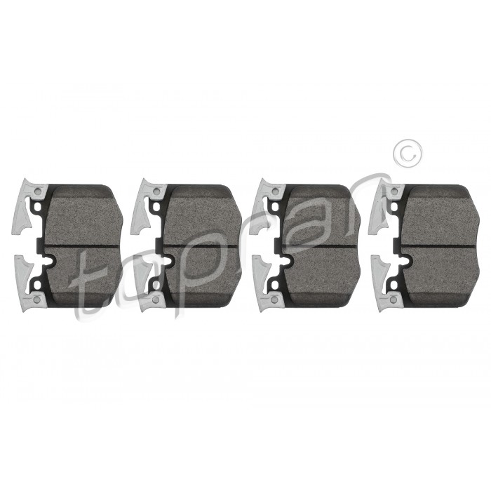 Kit Plaquette de Frein Avant Pour BMW 6 G32 7 G11, G12 34116888458 34116889570