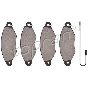 Kit Plaquette de Frein Avant Pour Renault Kangoo Nissan Kubistar 7701206811