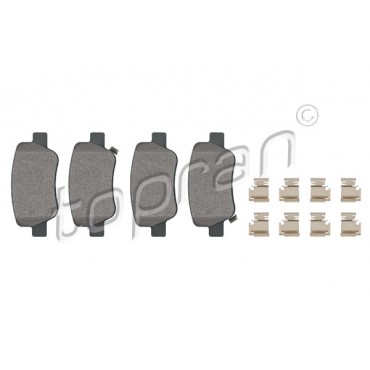 Kit Plaquette de Freins Arrière Pour Toyota Avensis 0446605040 0446605041