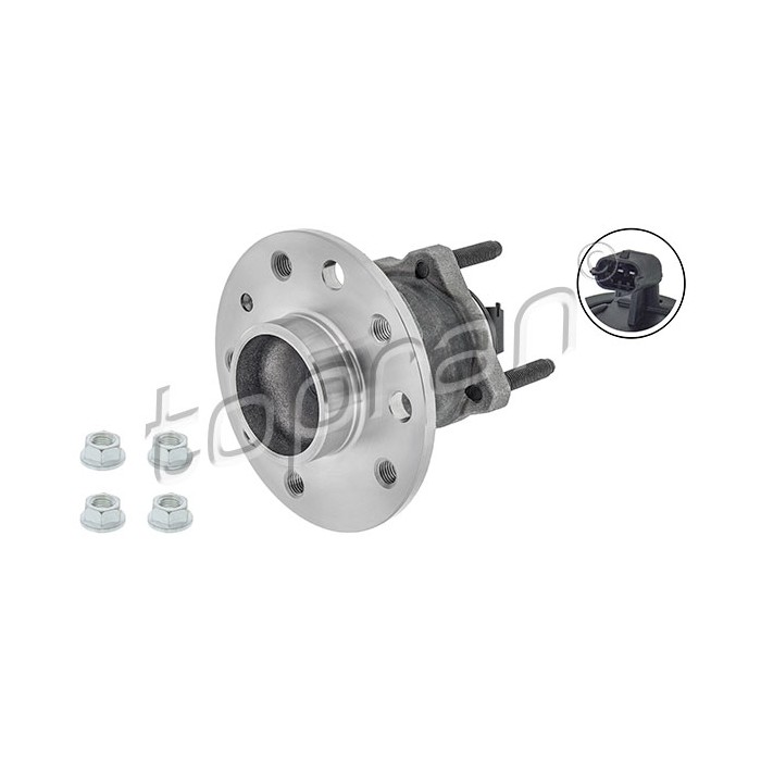 Moyeu de Roue Arrière Pour Opel Astra H Meriva B Zafira Vauxhall Astra MK V (H)