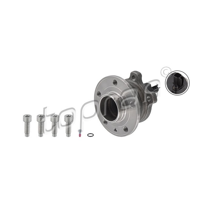 Moyeu de Roue Arrière Pour Volvo S60 II S80 V60 I V70 III XC70 30666614