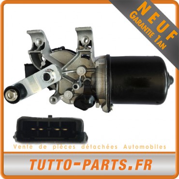 Moteur d'Essuie-Glace Avant Nissan Qashqai de 2007 à 2013