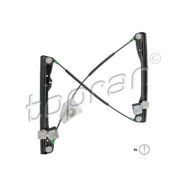 Mécanisme Lève Vitre Avant Gauche Pour Seat Cordoba Ibiza III 6L4837461