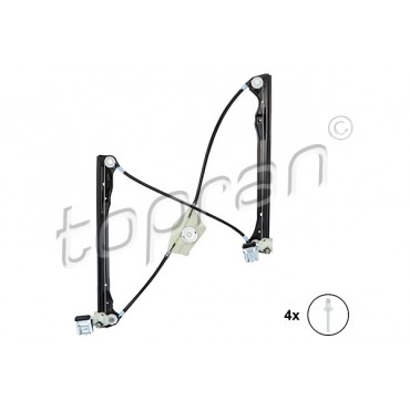 Mécanisme Lève Vitre Avant Gauche Pour Seat Leon Toledo II 1M0837461