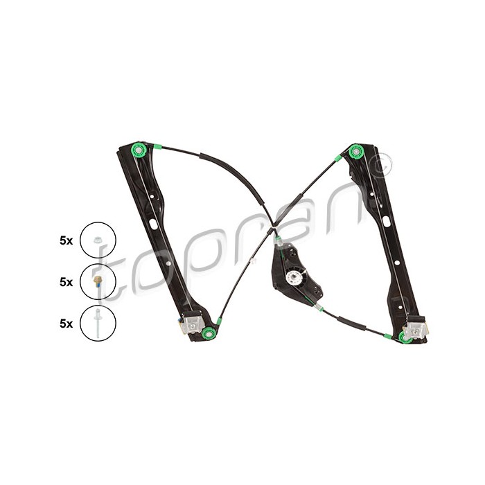 Mécanisme Lève Vitre Avant Droit Pour VW Passat 3C1837462HS