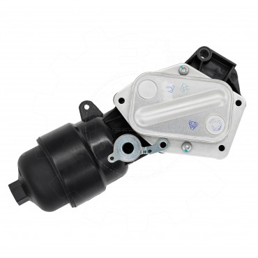 Radiateur d'Huile Moteur + Boitier Pour Fiat Alfa Romeo Chrysler Lancia 55225515