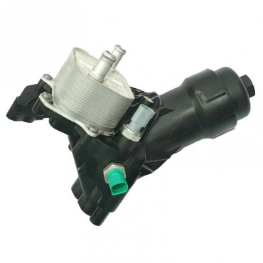 Refroidisseur d'huile + Cache filtre à huile Pour AUDI A4 A5 A6 Q5 03N115389N