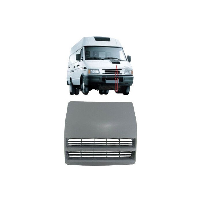 Grille pare choc d'admission d'air Pour IVECO DAILY II 1986-1999 93936591