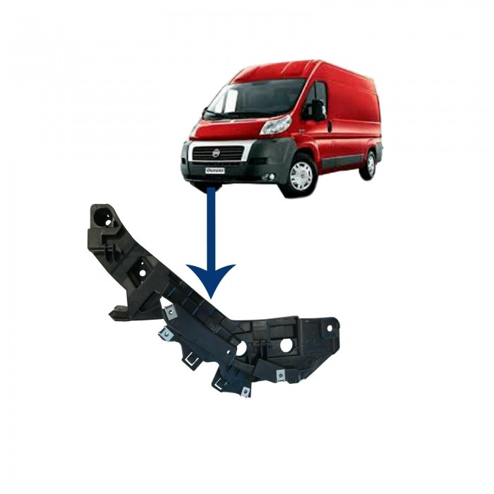 Support fixation de phare avant Droit Pour JUMPER DUCATO BOXER 1375162080