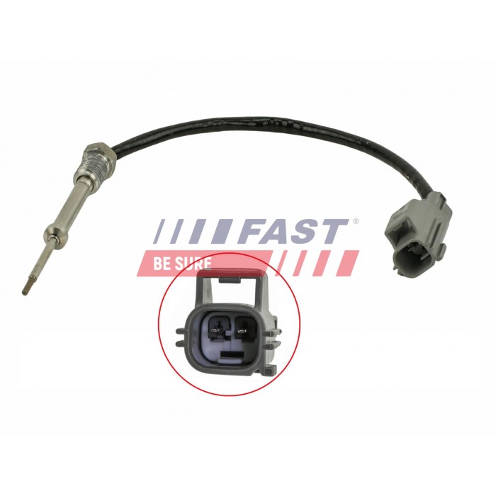 Capteur Température de Gaz d'échappement Pour Ford B-Max Fiesta VI 1465174