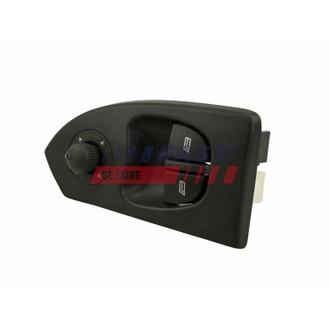 Bouton Commande Lève Vitre Pour Peugeot Fiat Citroën 12367480 6554T3 735315619