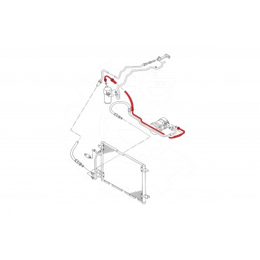 Tuyau de Clim Pour Audi A4 A6 8D0260707AJ 8D0260707T