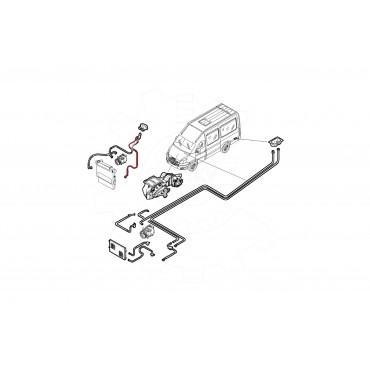 Tuyau de Clim Pour Iveco Daily IV 5801289440