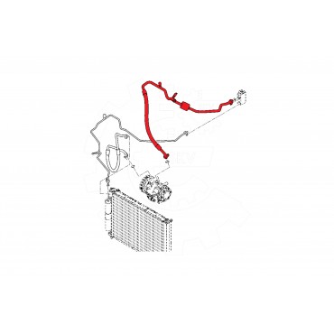 Tuyau de Clim Pour Renault Clio III Modus Nissan Micra III Note