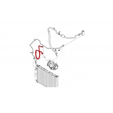 Tuyau de Clim Pour Renault Clio III Modus 8200371316 8200371316F