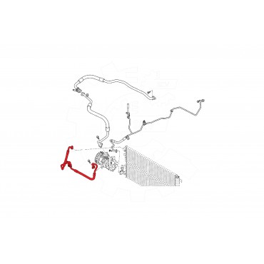 Tuyau de Clim Pour Renault Fluence Megane III Scénic 924908671R