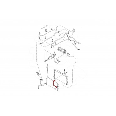 Tuyau de Clim Pour VW Sharan 7M3820722D 7M3820722R