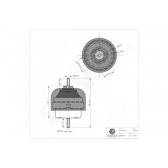 Support Moteur Droit Pour VW Audi Skoda 8D0199382AE 8D0199382AP 8D0199382AR