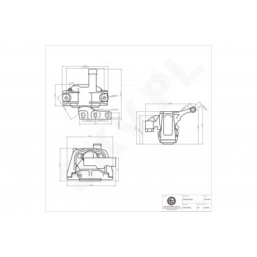 Support Moteur Droit Pour VW Audi Q3 Seat 5N0199262E 5N0199262F 5N0199262K