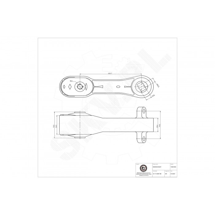 Support Moteur Arrière Pour BMW Série 1 F52 2 F45 F46 X1 F48 Mini Mini