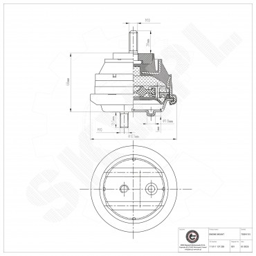 Support Moteur Pour BMW Série 3 E36 Z3 11811137238 11811137775 11811141377