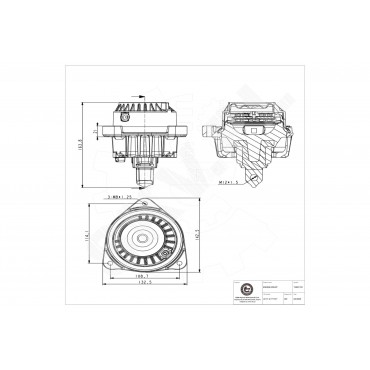 Support Moteur Pour BMW Série 5 F07 F10 F11 6 F06 F12 F13 22116777371