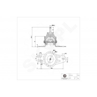 Support Moteur Droit Pour Peugeot 407 508 Expert Citroën C5 Jumpy
