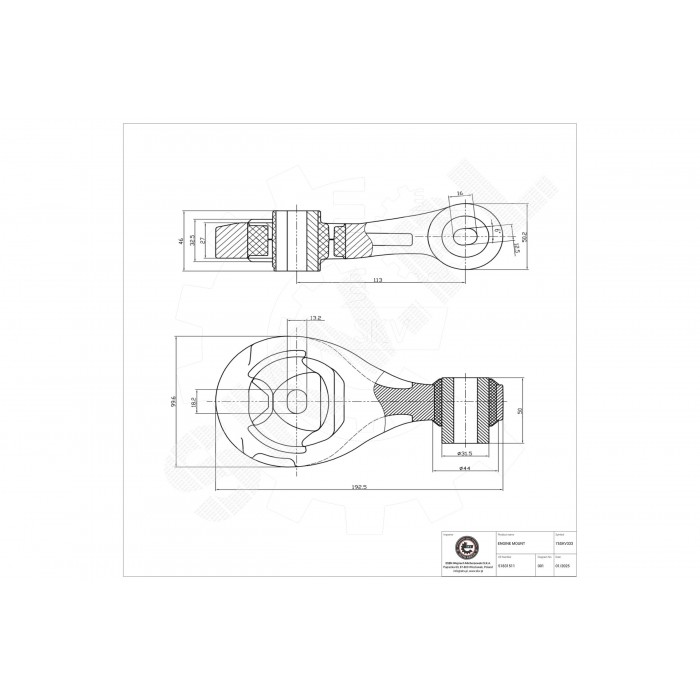 Support Moteur Pour Fiat Doblo 51831511 51879480