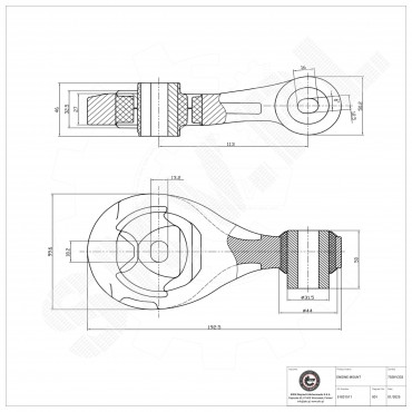 Support Moteur Pour Fiat Doblo 51831511 51879480