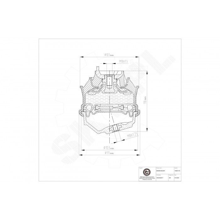 Support Moteur Avant Pour Mercedes-Benz Classe C CLC T-Model E CLK SL 2022401617