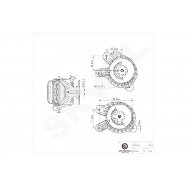 Support Moteur Gauche Pour Mercedes-Benz Classe C T-Model E 2052400200