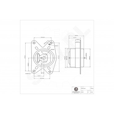 Support Moteur Gauche Pour Opel Astra G Zafira A Vauxhall Break Coupé