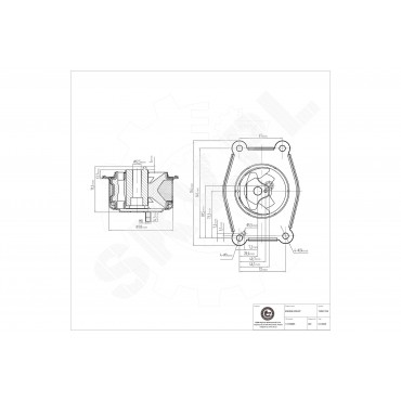 Support Moteur Gauche Pour Opel Astra H Zafira Vauxhall Zafira MK II (B)