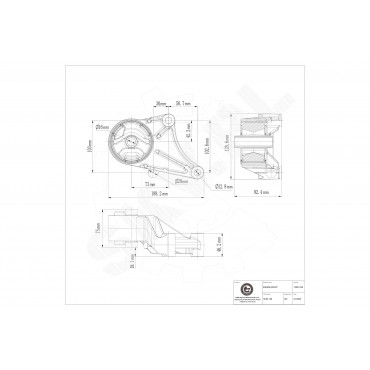 Support Moteur Avant Pour Opel Astra H Meriva B Zafira Vauxhall Astra MK V (H)