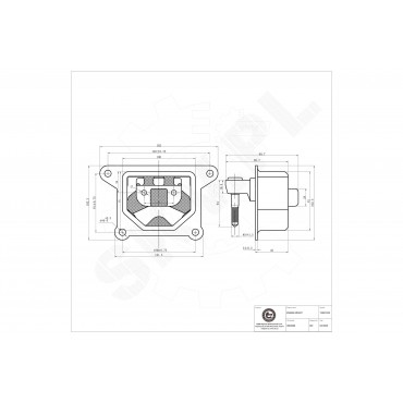 Support Moteur Avant Droit Pour Opel Corsa B Tigra Vauxhall