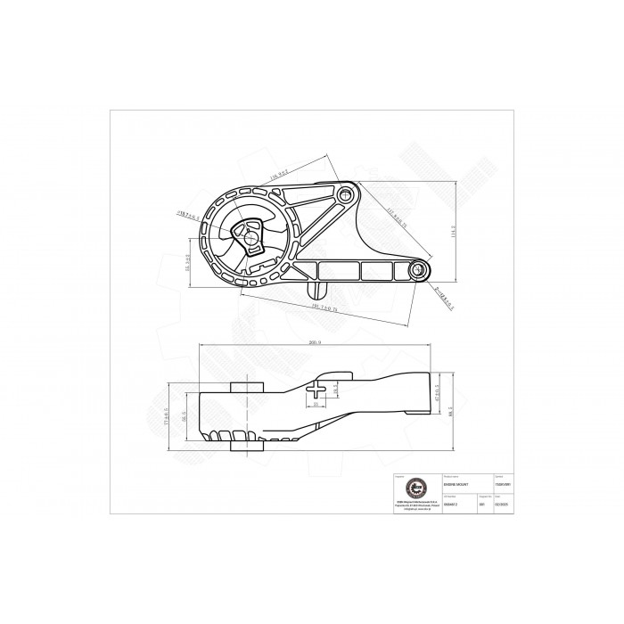 Support Moteur Avant Pour Opel Insignia A Vauxhall Country Tourer Sports