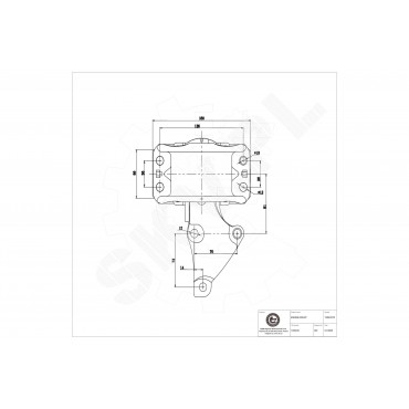 Support Moteur Droit Pour Peugeot 307 183993 9636270080