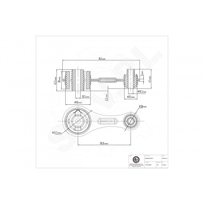 Support Moteur Arrière Pour Renault Clio II Kangoo Thalia I 7700415088