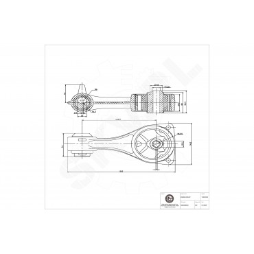 Support Moteur Droit Pour Renault Espace IV Laguna II 8200403904