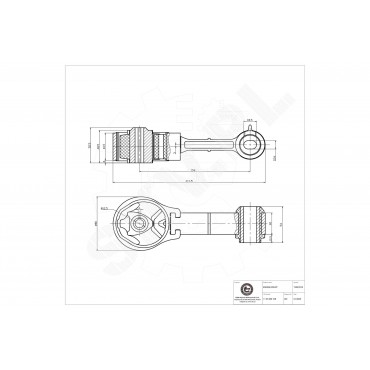 Support Moteur Droit Pour Renault Grand Scénic III Megane CC 113560010R