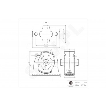 Support Moteur Avant Pour Toyota Corolla RAV 4 III 1236128230