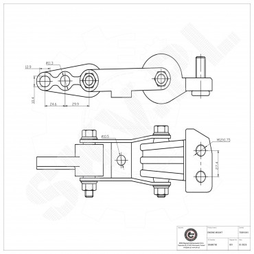 Support Moteur Avant Gauche Pour Volvo 850 C70 I S60 S70 S80 V70 II III 30680750