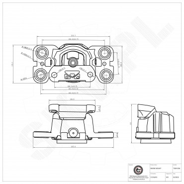 Support Moteur Avant Gauche Pour Volvo S60 II S80 V60 I V70 III XC60 31257727