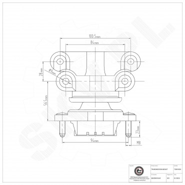 Support de Boite de Vitesses Pour Audi A4 Seat Exeo 8E0399105AF 8E0399105CL