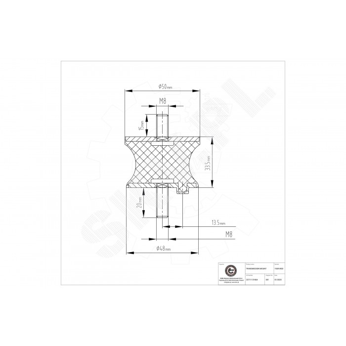 Support de Boite de Vitesses Pour BMW Série 3 E36 E46 5 E34 E39 22311094916