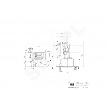 Support de Boite de Vitesses Pour Peugeot 207 1007 Citroën C3 DS3