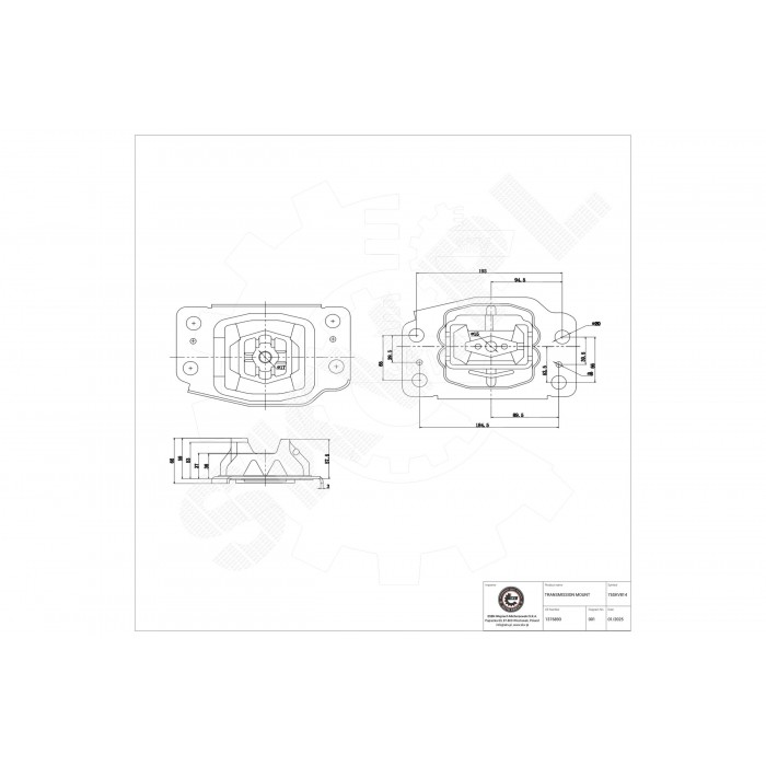 Support de Boite de Vitesses Pour Ford Galaxy Mondeo IV V S-Max Volvo S80 II