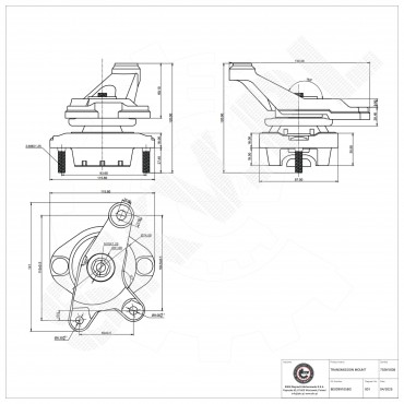 Support de Boite de Vitesses Pour Audi A4 8E0399105AQ 8E0399105BG 8E0399105DM
